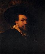 Peter Paul Rubens Self-portrait with a Hat Sweden oil painting artist